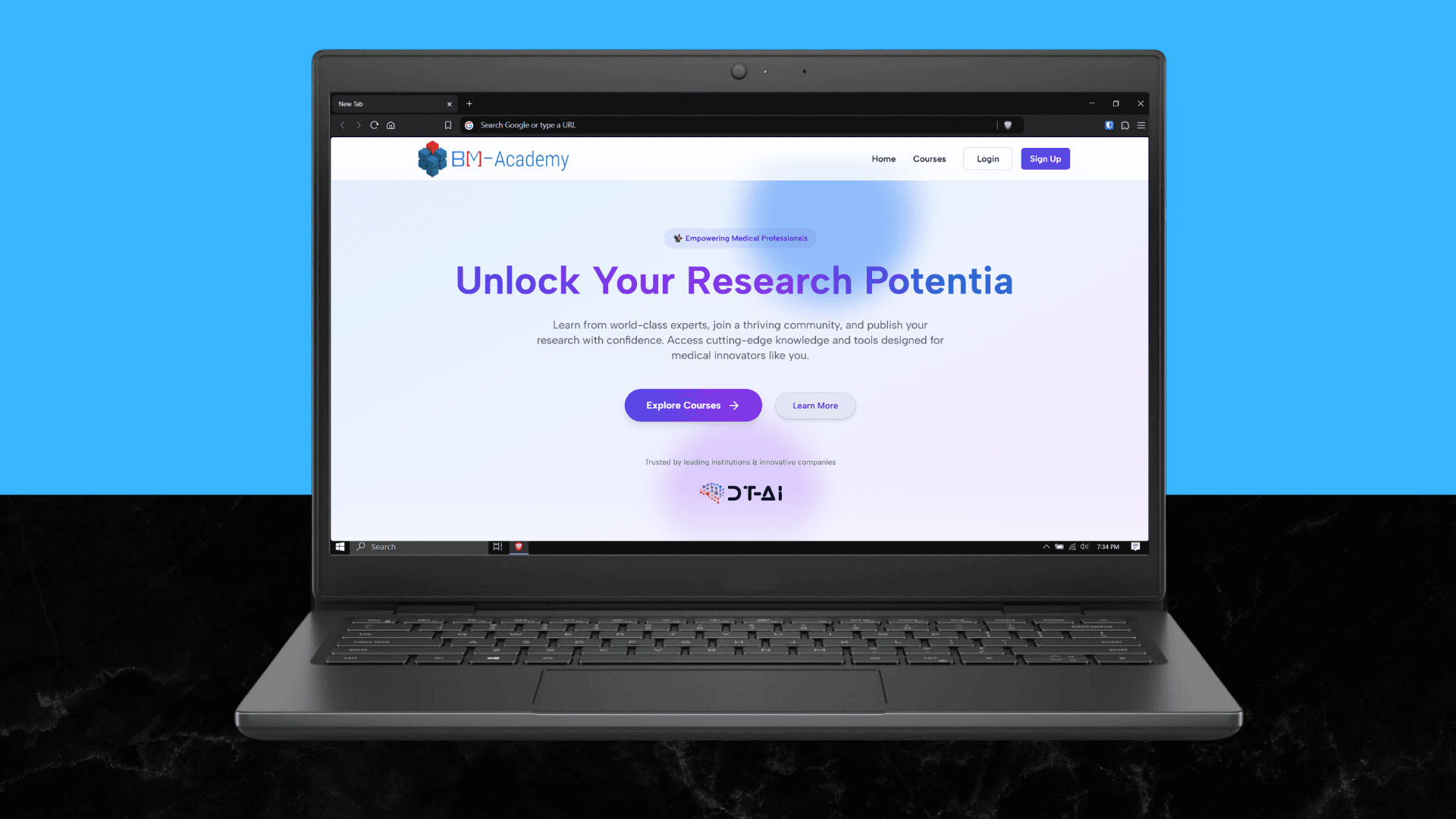 BMAcademy – AI & Research Learning Platform